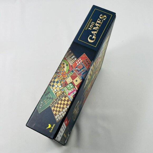 Cardinal Traditions 100 Game Gameboard Double Sided Chess Checker Family Holiday - Picture 10 of 12